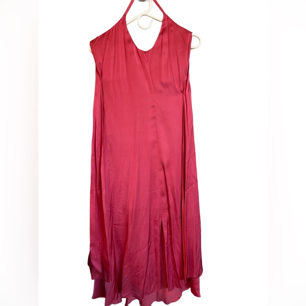 Massimo Dutti Elegant Pink Maxi Dress